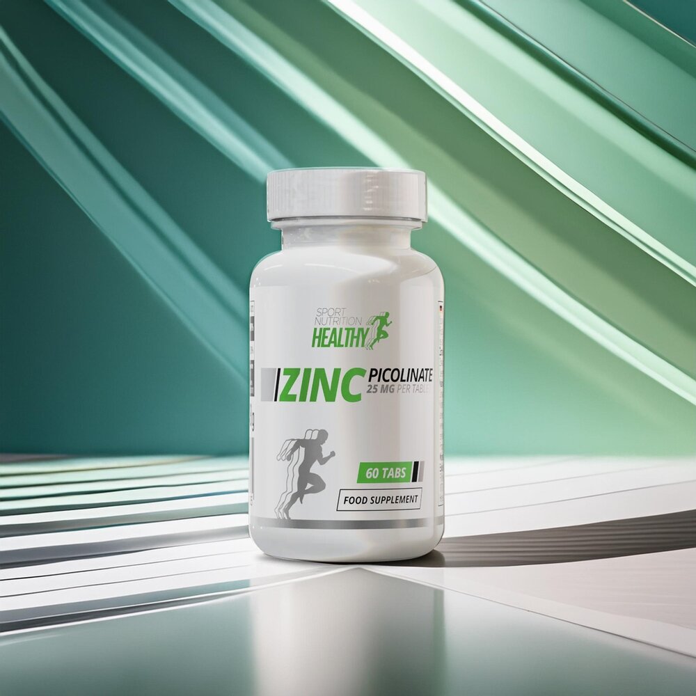 Вітаміни та мінерали Healthy Zinc Picolinate, 60 таблеток