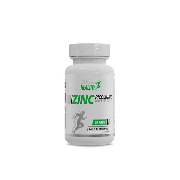 Вітаміни та мінерали Healthy Zinc Picolinate, 60 таблеток. Фото 2