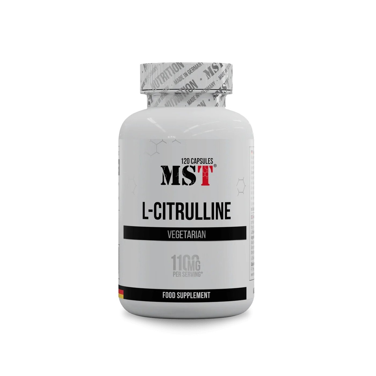 Амінокислота MST Nutrition L-Citrulline, 120 капсул