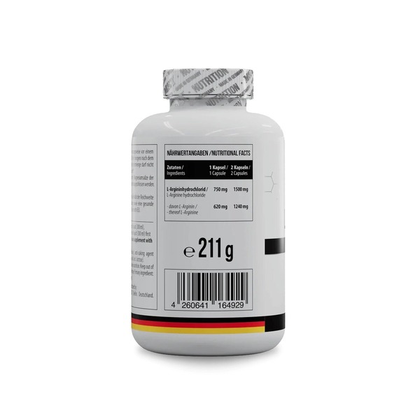 Аминокислота MST Nutrition L-Arginine 240 капсул. Фото 2