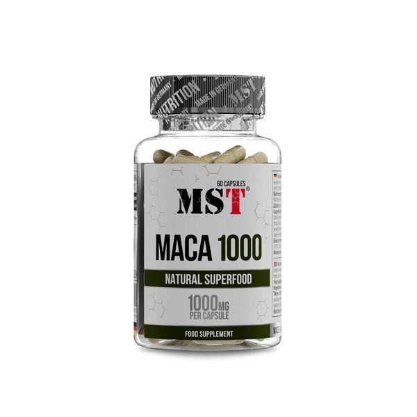 Натуральная добавка MST Nutrition Maca, 60 капсул