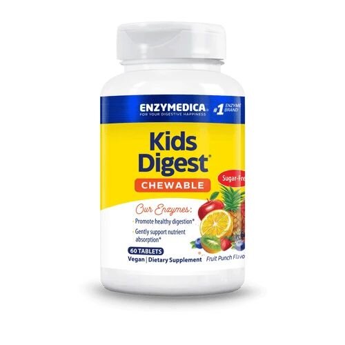 Натуральна добавка Enzymedica Kids Digest, 60 жувальних таблеток